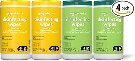 Amazon Basics Disinfecting Wipes